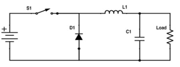 Simplified buck schematic